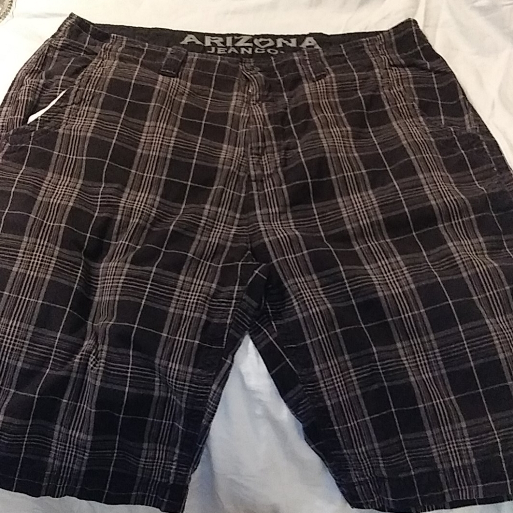 Plaid shorts